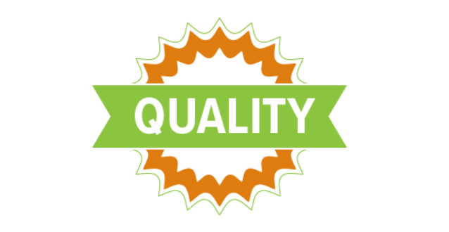 icon that says quality